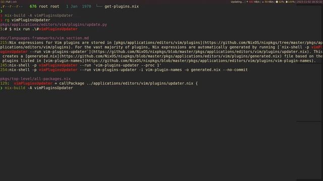 The Nix Hour #50 [packaging Vim plugin, renaming VScodium binary] смотреть онлайн