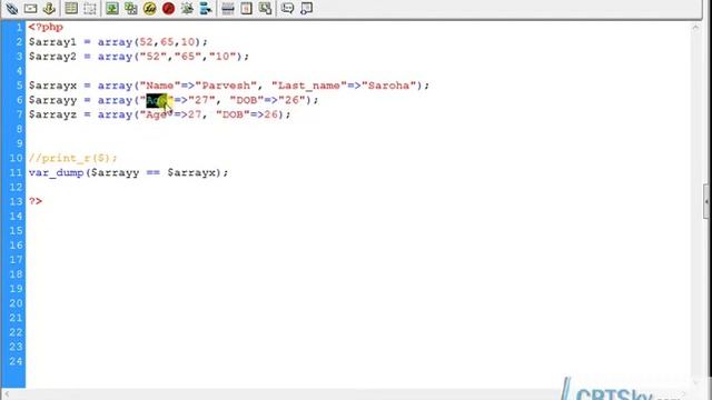 25 Array Operators in PHP - Beginner to Advance in Hindi смотреть онлайн