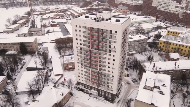 ЖК Цветной бульвар в Красково - Обзор с воздуха (15.01.2022) смотреть онлайн