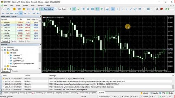 How to install GOLD Scalper PRO in MetaTrader 5 with automatic installer