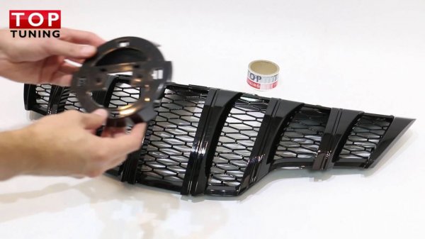 Решетка радиатора Black Edition Tech Design Тюнинг Nissan X Trail T32