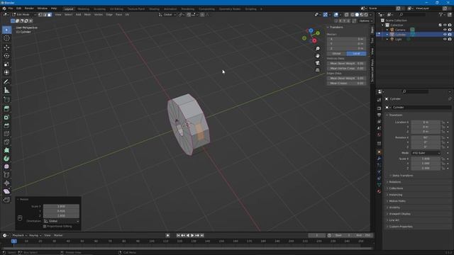Быстрые уроки Blender. Как сделать пропеллер. смотреть онлайн