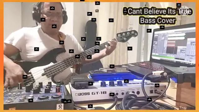 I Cant Believe Its True - Phil Colins 🎧 🎧Bass Cover By Mr. Black🎧🎧 смотреть онлайн