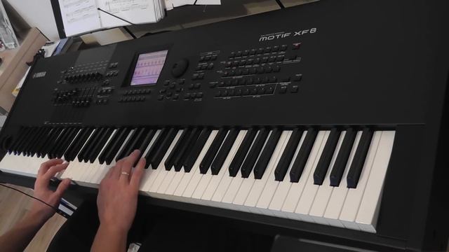 Dido "White Flag" piano cover XF8 смотреть онлайн