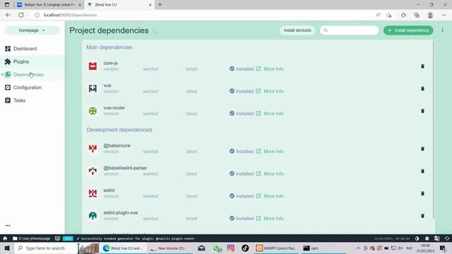 01.Cara mengistal vue js. смотреть онлайн