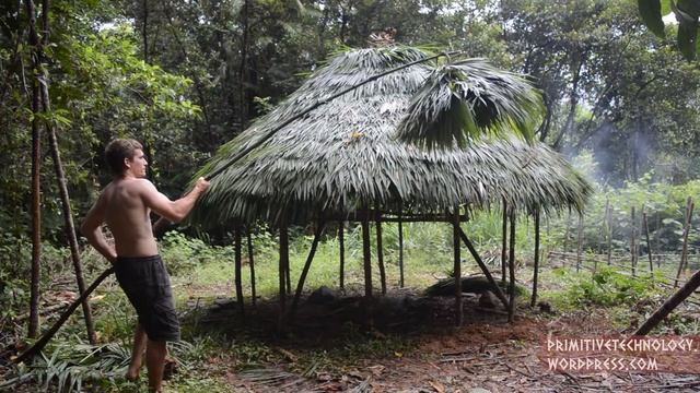 Primitive Technology Round Hut
