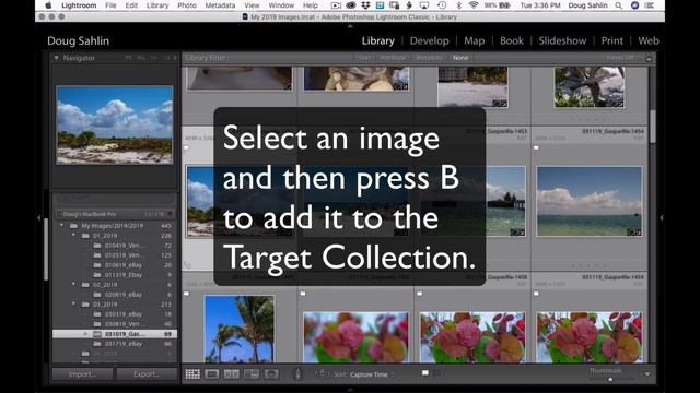 Creating a Target Collection in Adobe Photoshop Lightroom's Library Module смотреть онлайн