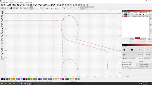 How to connect Two graphics together when weld wont work Lightburn Tips & Tricks смотреть онлайн