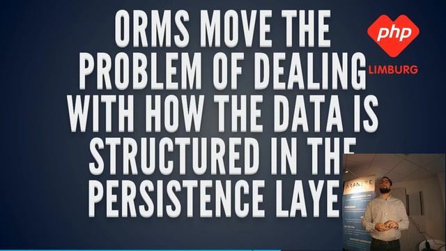 So you are not using an ORM yet? - Mike Simonson @ Aranere - PHP Limburg BE смотреть онлайн