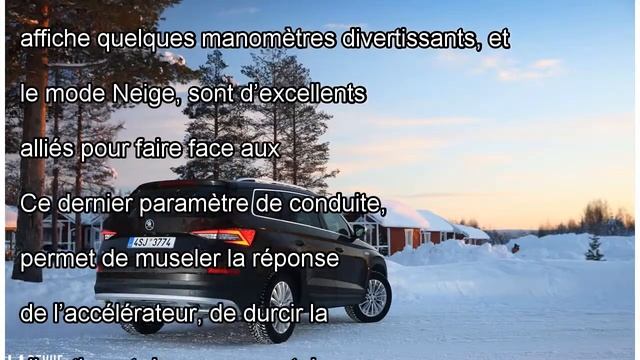 Essai Skoda Kodiaq Scout et Karoq : à l\'épreuve du Cercle Polaire смотреть онлайн