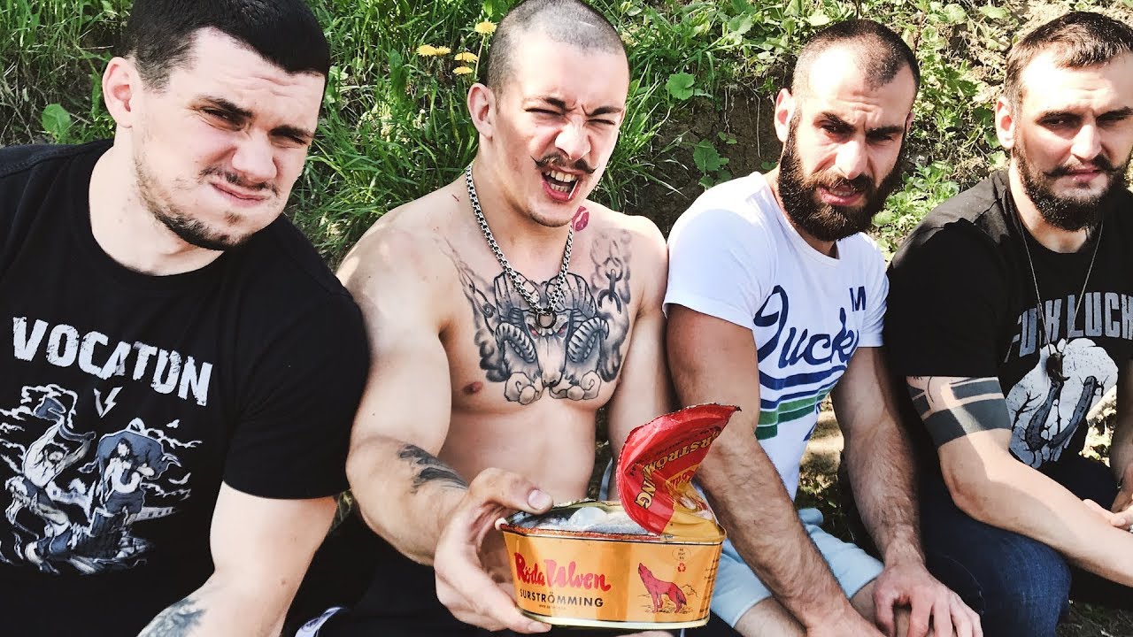 Пробуем квашеную селедку (сюрстремминг). Блуд, Гога, Медведь, Зевс смотреть онлайн