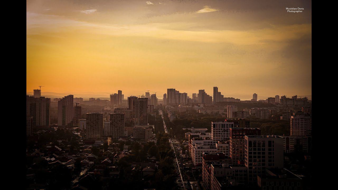 Ekaterinburg Meets The Sunset