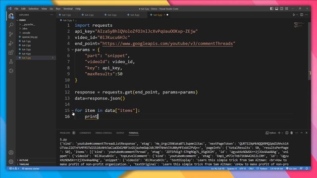 Build your own YouTube Comment Analyzer using Langchain and OpenAI | Python LangChain Course | Tut- смотреть онлайн