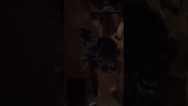 Пожар згарел пластиковый обогреватель ( дуйчык). смотреть онлайн
