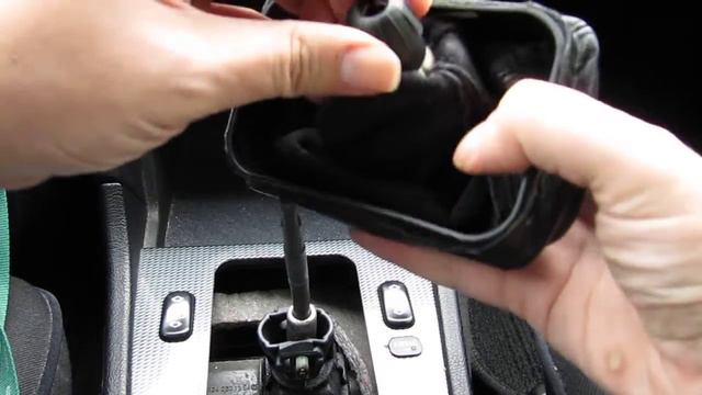 W202 Shift Lever Cover Tutorial