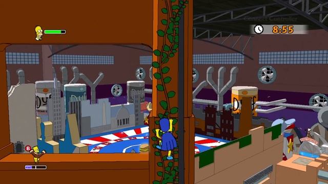 The Simpsons Game Walkthrough Part 3 - Around the World in 80 Bites [HD 1080p] (Xbox360) смотреть онлайн