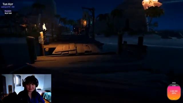 ГОЛУБАЯ Жемчужина в деле! • Sea of Thieves смотреть онлайн