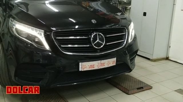 Откидная рамка Мерседес V-класс / Mercedes w447 смотреть онлайн