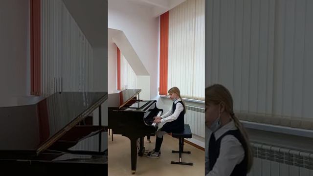 Фортепиано. Р. Петерсен. Марш гусей. смотреть онлайн