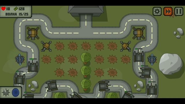 как пройти 14 уровень в Tactical War/Тактика Защиты: Башни Обороны?