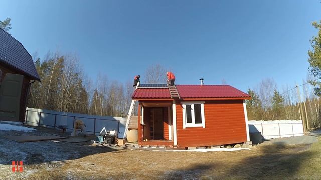 Установка солнечных батарей на разные скаты крыши смотреть онлайн