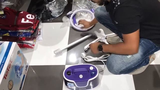 Tefal Instant Steam IS3361 Garment Steamer : How to assemble ? смотреть онлайн