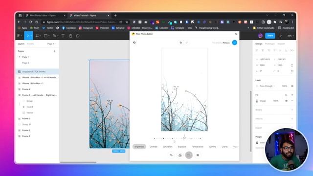 Now edit photos in Figma смотреть онлайн