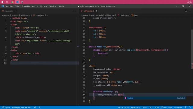 Fácil y rápido diseño responsivo – Mixin media querie :D – SASS/SCSS смотреть онлайн