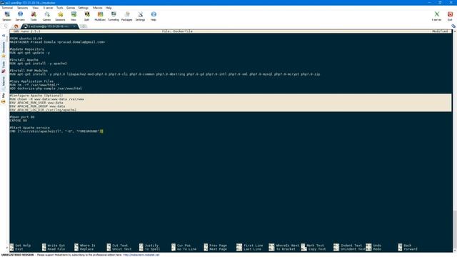 How to install Docker and Dockerize PHP Application смотреть онлайн