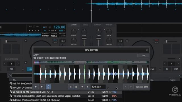 BPM Editor - Adjust beat grid, variable BPM & down beat смотреть онлайн