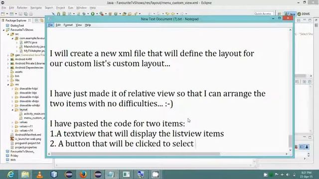 Using a button to select a listview item смотреть онлайн