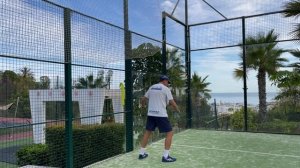 Падел для начинающих. Разминка