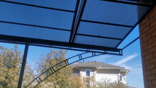 Обзор навеса ЮгСтройМеталл