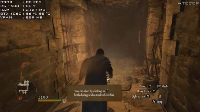 Dragon's Dogma - GTX 1060 3GB + Ryzen 5 1600 смотреть онлайн