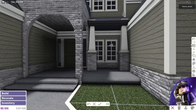 BLOXBURG: Suburban Family Home Speedbuild | Roblox House Build