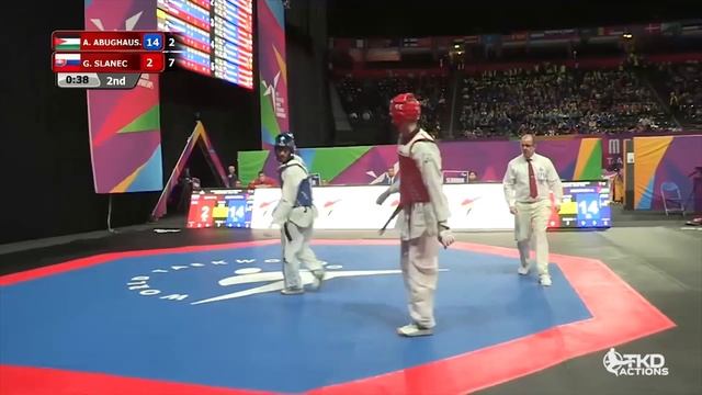 Ahmad Abughaush - WT Taekwondo World Championship 2019 Highlights смотреть онлайн