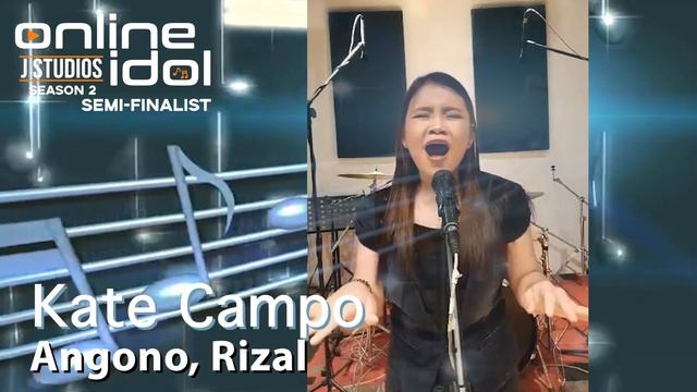 Semi-Finals Entry 03 - Kate of Rizal sings Note to God смотреть онлайн