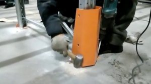 Защита стоек стеллажных конструкций