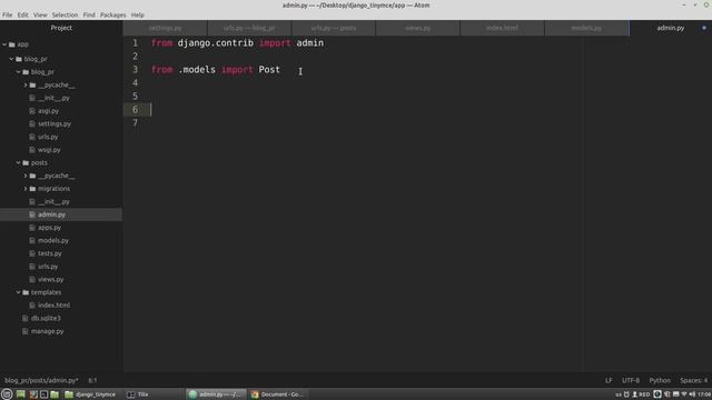 TinyMCE Django Tutorial: Add a Rich Text Editor to Django Admin | Django Casts смотреть онлайн