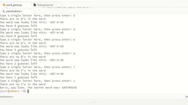 WORD GUESSING GAME смотреть онлайн