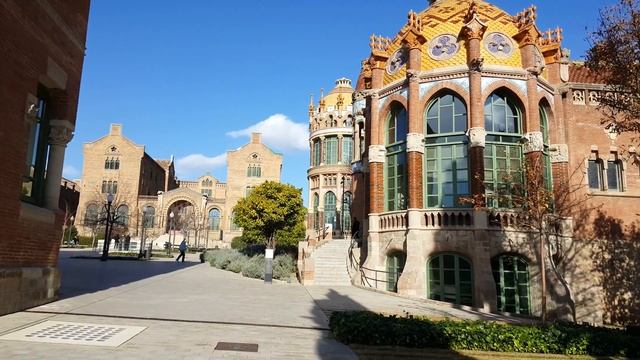 Barcelona from Sky UNESCO, Sagrada Família, Cathedral of Barcelona, Recinte Modernista de Sant Pau смотреть онлайн