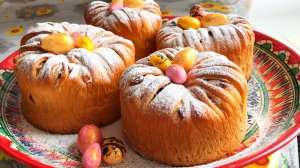 Красивые Пасхальные куличи.