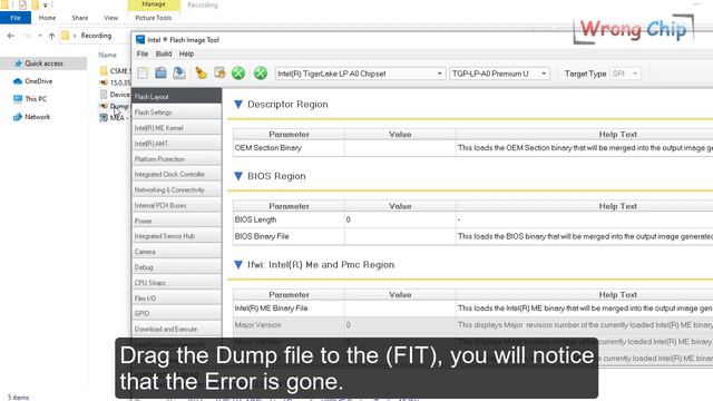 BIOS Issues | Flash Image Tool v15 Error (Clean ME Region) смотреть онлайн