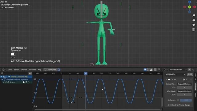 Character animation for impatient people - Blender Tutorial смотреть онлайн