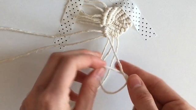 MAKROME ÇİÇEK YAPIMI | DIY Macrame Flower Tutorial смотреть онлайн