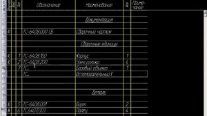 Редактирование спецификации КОМПАС-3D