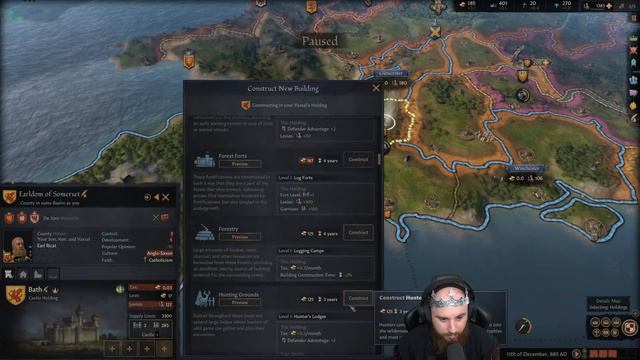 THE DEATH OF THE KING! Crusader Kings 3 - Kingdom of Cornwall Campaign #3 смотреть онлайн