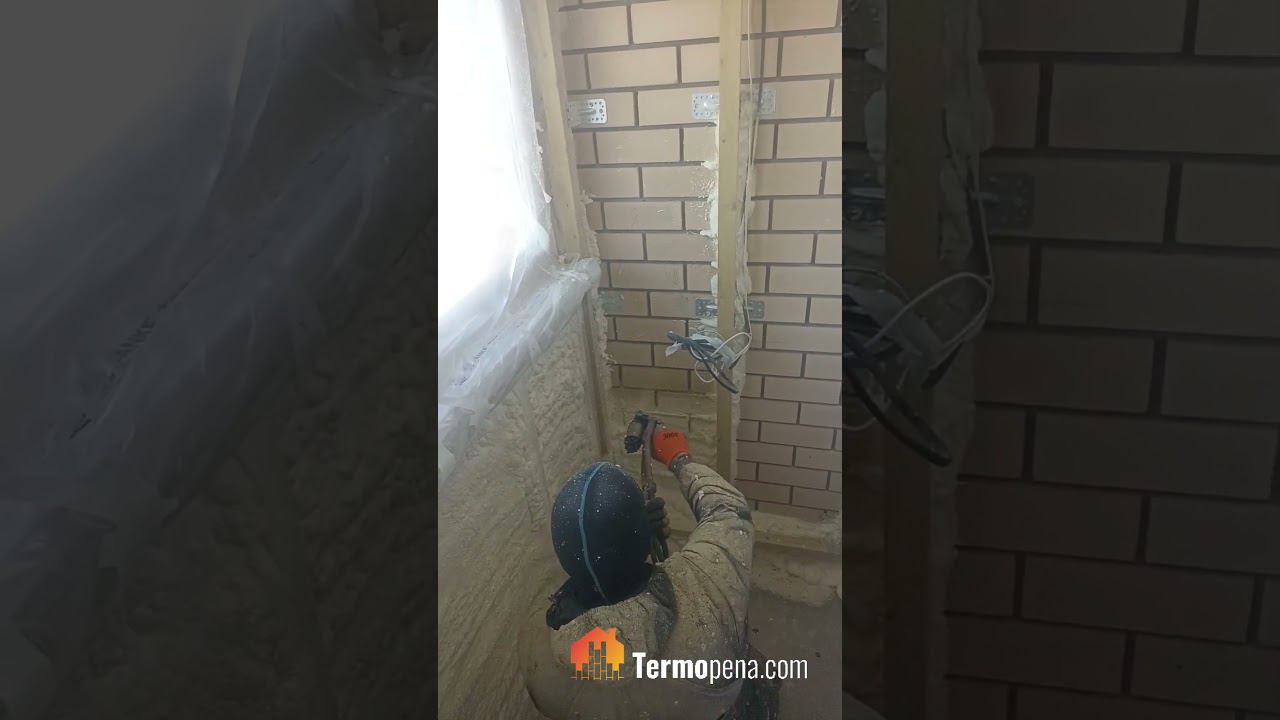 Утепление балкона пенополиуретаном. Работаем по Нижнему Новгороду + 300 км. смотреть онлайн