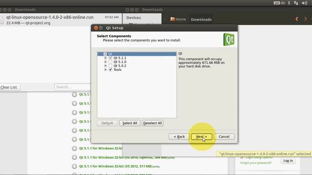 How to install Qt Creator and SDK on Linux Ubuntu смотреть онлайн