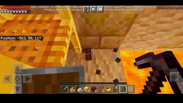 Minecraft Secret room || Ruined portal secret room ||